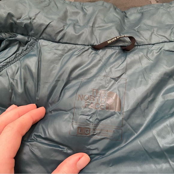 The North Face Men's ThermoBall Eco Snow Triclimate Jacket 3-in-1 grey/blue Sz L - Picture 11 of 14